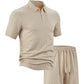 🔥 Zweiteiliges Herren-Set aus Freizeithemd und Shorts