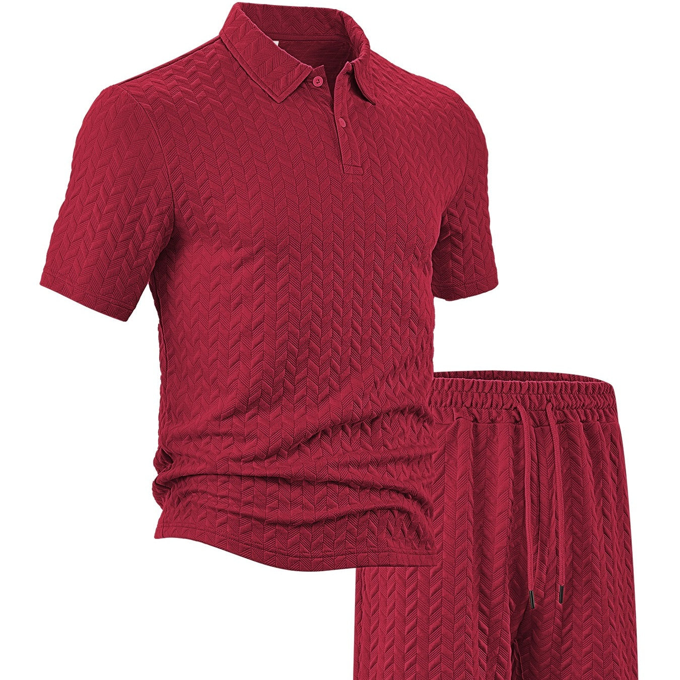 🔥 Zweiteiliges Herren-Set aus Freizeithemd und Shorts
