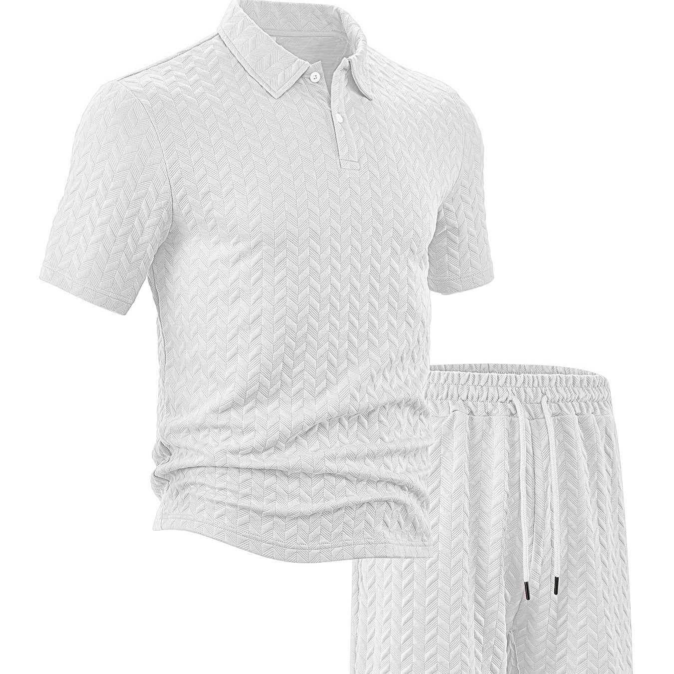 🔥 Zweiteiliges Herren-Set aus Freizeithemd und Shorts