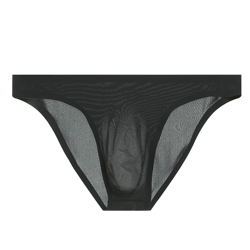 🍌Sexy, ultradünne und halbtransparente Herrenunterwäsche mit 3D-geformtem Beutel