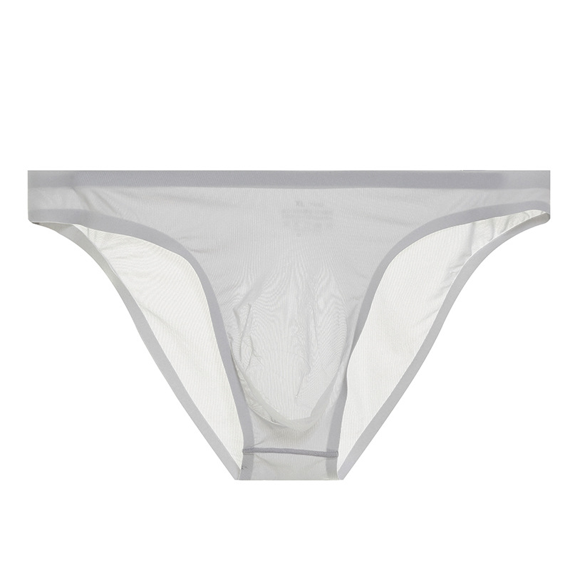 🍌Sexy, ultradünne und halbtransparente Herrenunterwäsche mit 3D-geformtem Beutel
