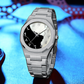 💎⌚Modische, vielseitige Herrenuhr mit Stahlarmband