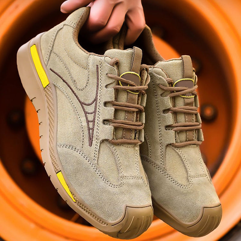 ⛰️Leichte, atmungsaktive Stahlkappen-Wanderschuhe für Männer