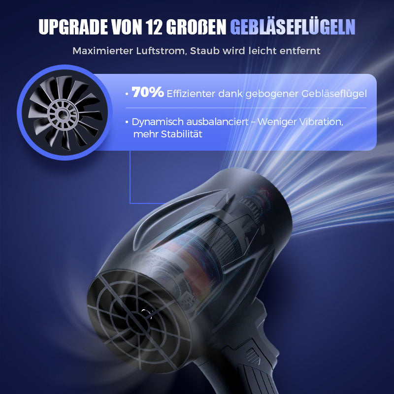 🌪️🌪️Auto Elektrel Schneegebläse Handheld -Lüfter ✨（30% Rabatt für eine begrenzte Zeit!）
