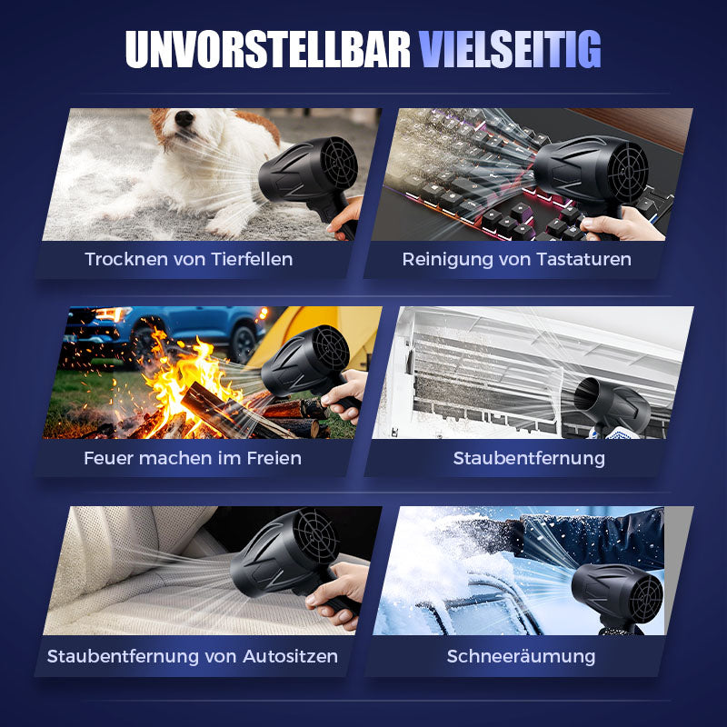 🌪️🌪️Auto Elektrel Schneegebläse Handheld -Lüfter ✨（30% Rabatt für eine begrenzte Zeit!）