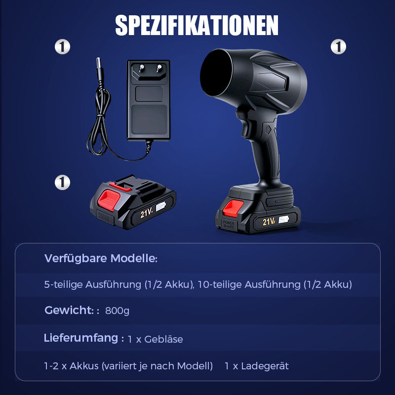 🌪️🌪️Auto Elektrel Schneegebläse Handheld -Lüfter ✨（30% Rabatt für eine begrenzte Zeit!）