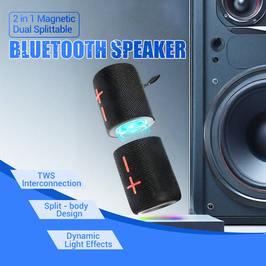 🎹🎶Magnetischer 2-in-1 Separater Bluetooth-Lautsprecher