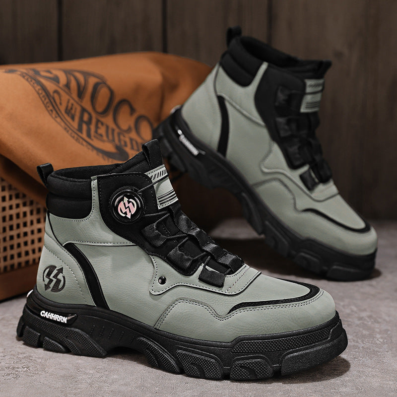 👟Rutschfeste Arbeitsschuhe aus PU-Leder für Herren💥💥Befristetes Angebot: 50% Rabatt auf Bestellungen