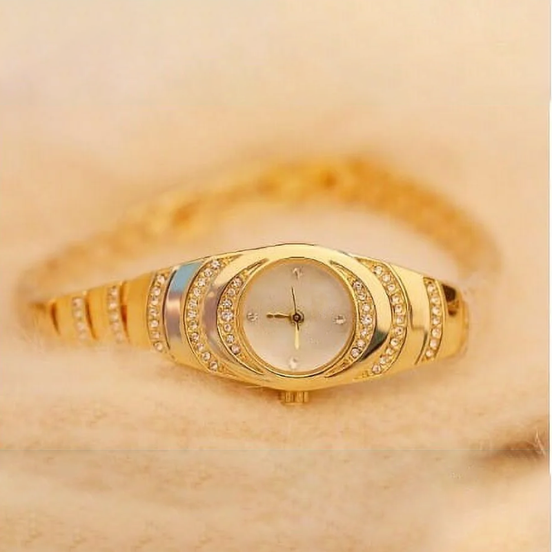 ⌚💎Damen-Armbanduhr mit Strasssteinen🔥