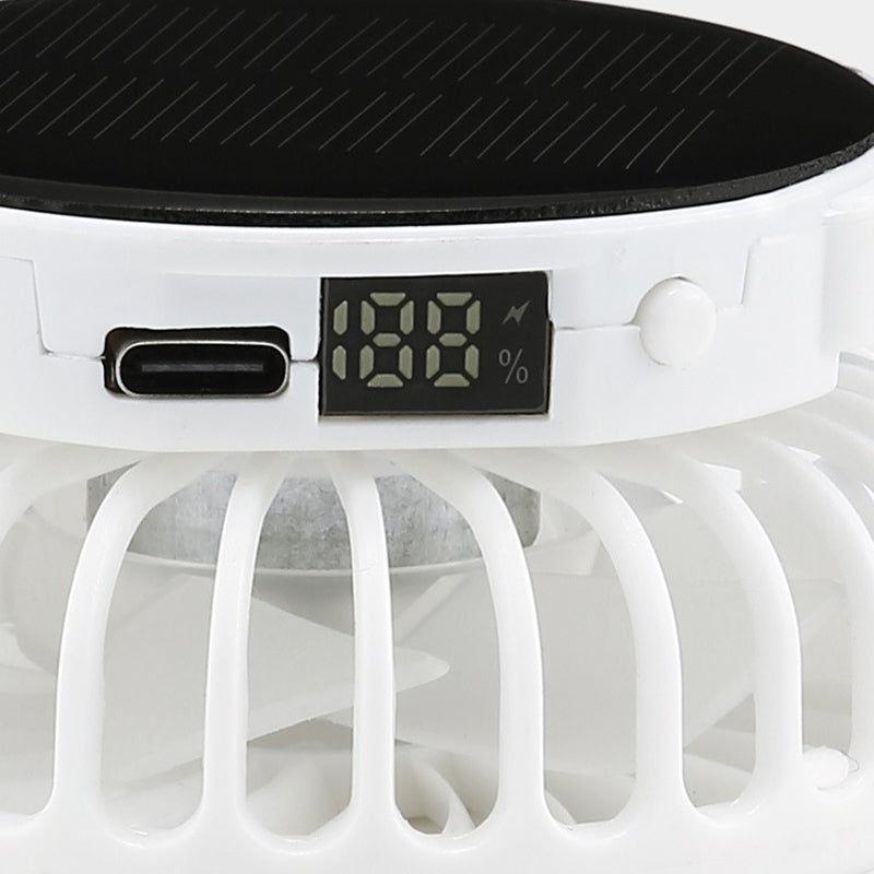Atmungsaktive Baseballkappe mit Solarventilator