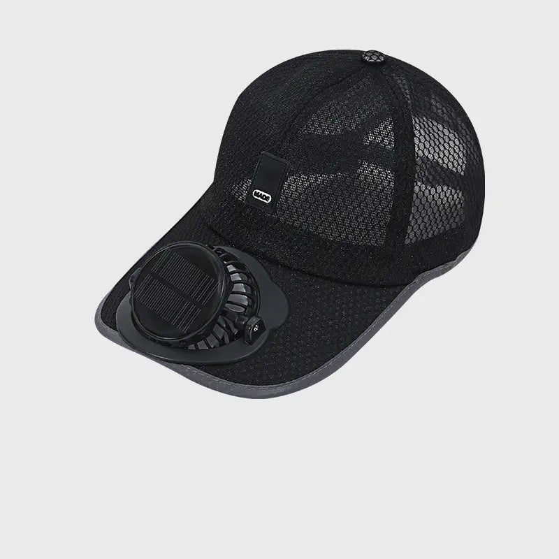⏳50 % Rabatt im Sommer⏰Atmungsaktive Baseballkappe mit Solarventilator🍃