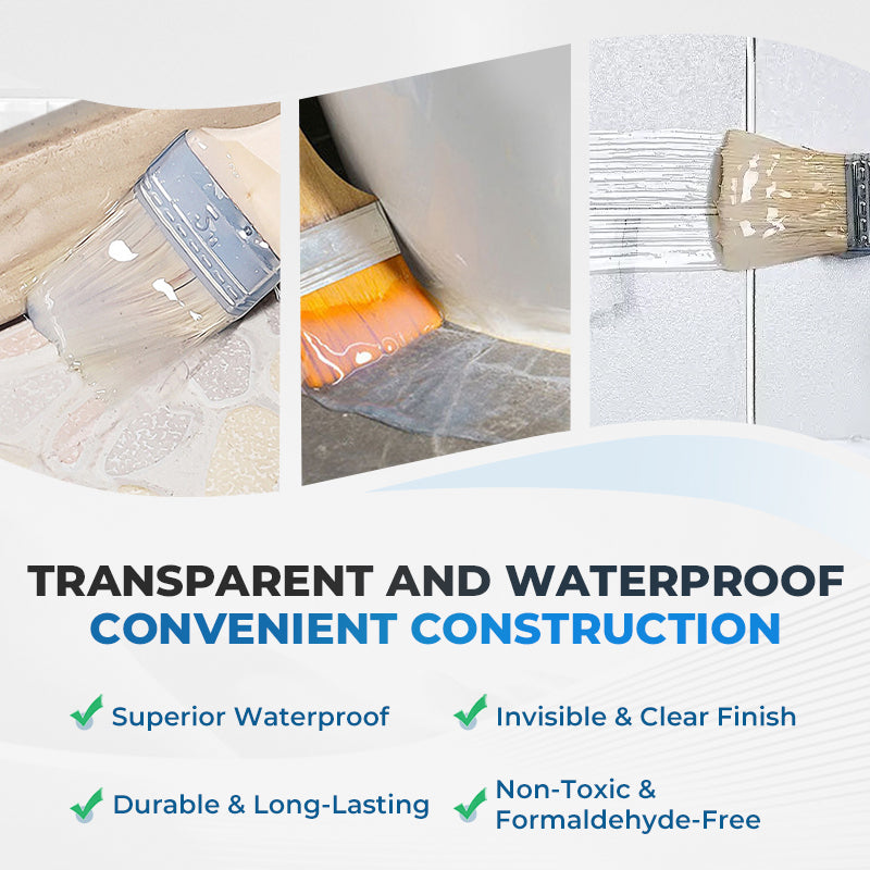 💧Transparente, wasserdichte Beschichtung für den Innen- und Außenbereich