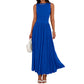 💫Elegantes Maxikleid mit Rundhalsausschnitt für Damen👗