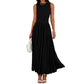 💫Elegantes Maxikleid mit Rundhalsausschnitt für Damen👗