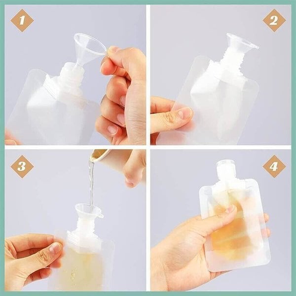 ✨Tragbare Reise-Fluid-Makeup-Verpackungstasche (10 Stck.)
