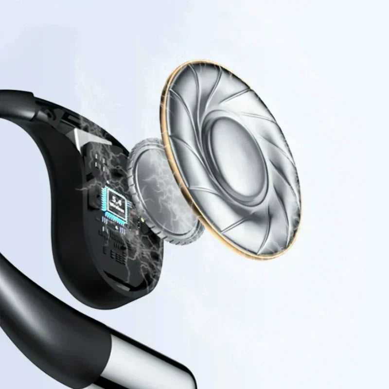 🎧✨Kabellose Open-Ear-Kopfhörer mit LED-Anzeige