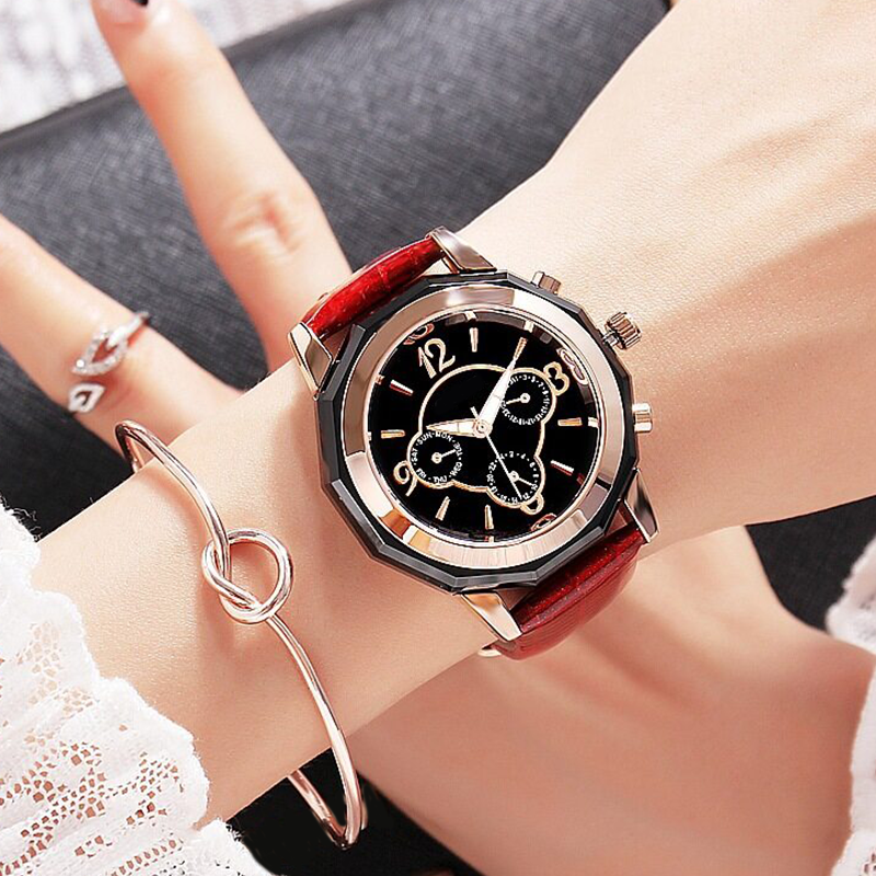 ✨✨Elegante wasserdichte Quarzuhr für Frauen