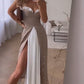 🔥🔥Ärmelloses, langes Plissee-Kleid mit Farbblock für Damen