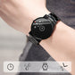 🔥Herren-Wasserfest-Automatik-Uhr - mit Edelstahl/Netz/Leder-Armband