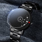 🔥Herren-Wasserfest-Automatik-Uhr - mit Edelstahl/Netz/Leder-Armband
