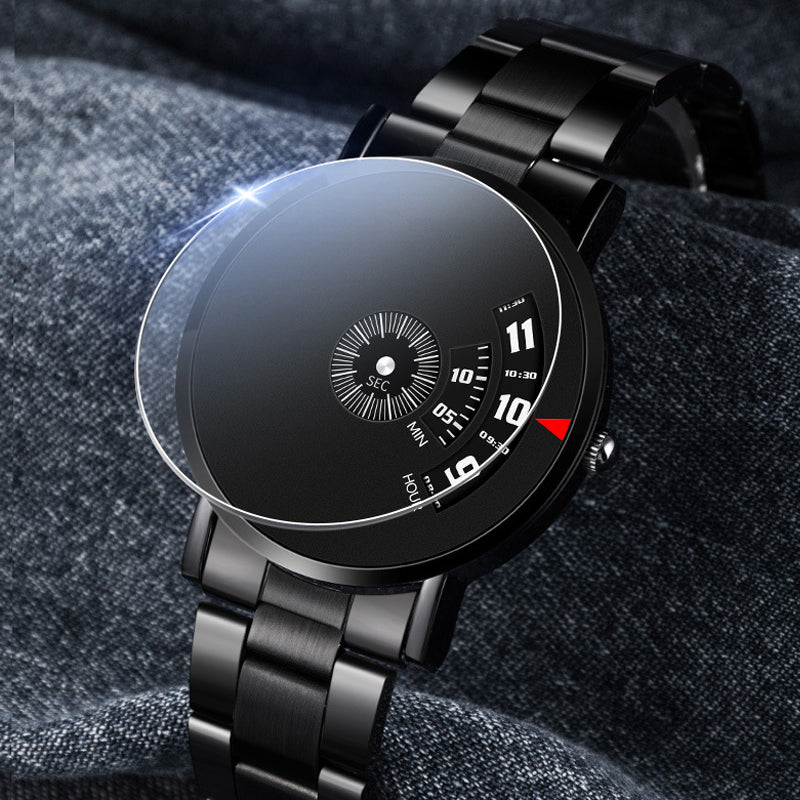 🔥Herren-Wasserfest-Automatik-Uhr - mit Edelstahl/Netz/Leder-Armband