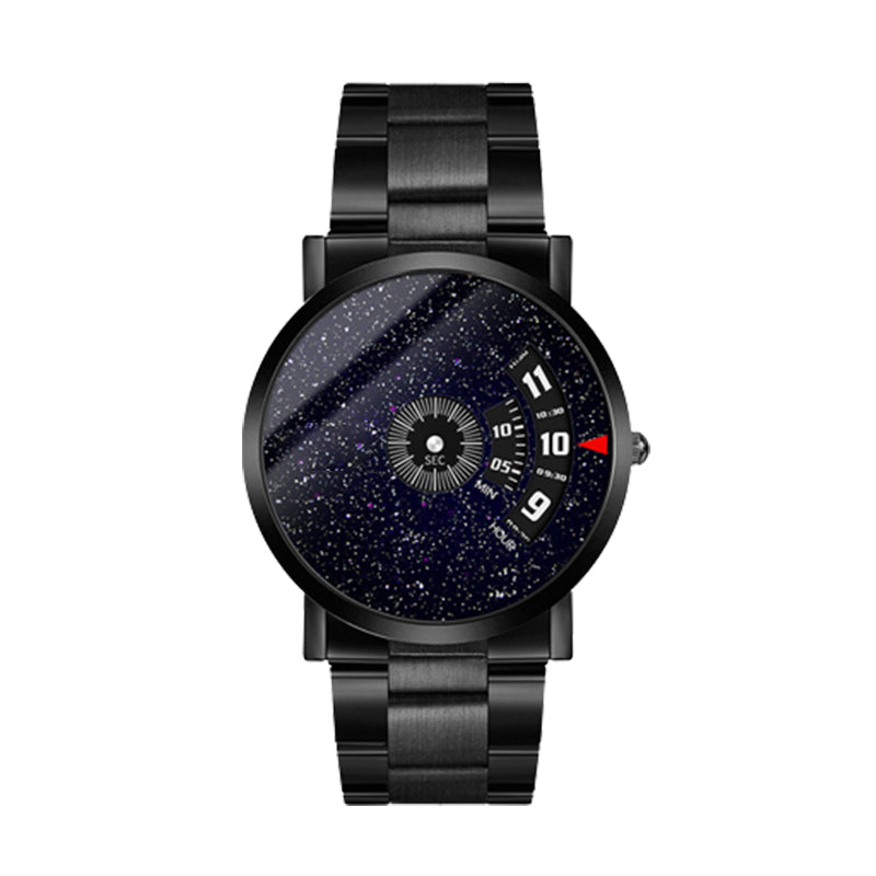 🔥Herren-Wasserfest-Automatik-Uhr - mit Edelstahl/Netz/Leder-Armband