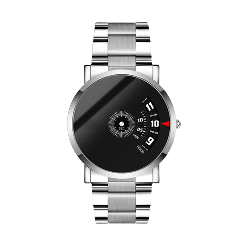 🔥Herren-Wasserfest-Automatik-Uhr - mit Edelstahl/Netz/Leder-Armband