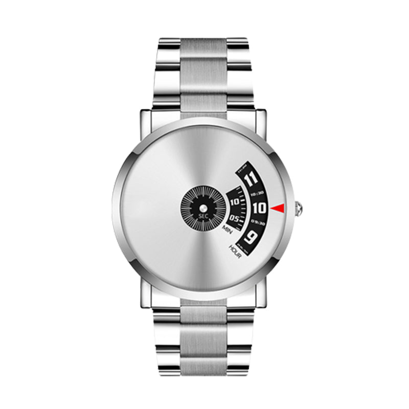 🔥Herren-Wasserfest-Automatik-Uhr - mit Edelstahl/Netz/Leder-Armband
