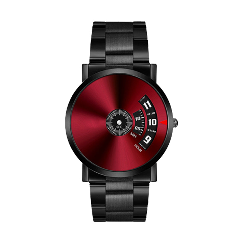 🔥Herren-Wasserfest-Automatik-Uhr - mit Edelstahl/Netz/Leder-Armband