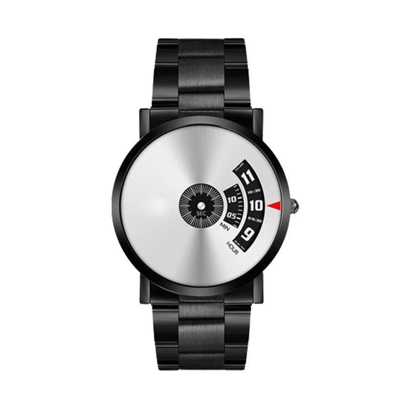 🔥Herren-Wasserfest-Automatik-Uhr - mit Edelstahl/Netz/Leder-Armband