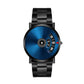 🔥Herren-Wasserfest-Automatik-Uhr - mit Edelstahl/Netz/Leder-Armband