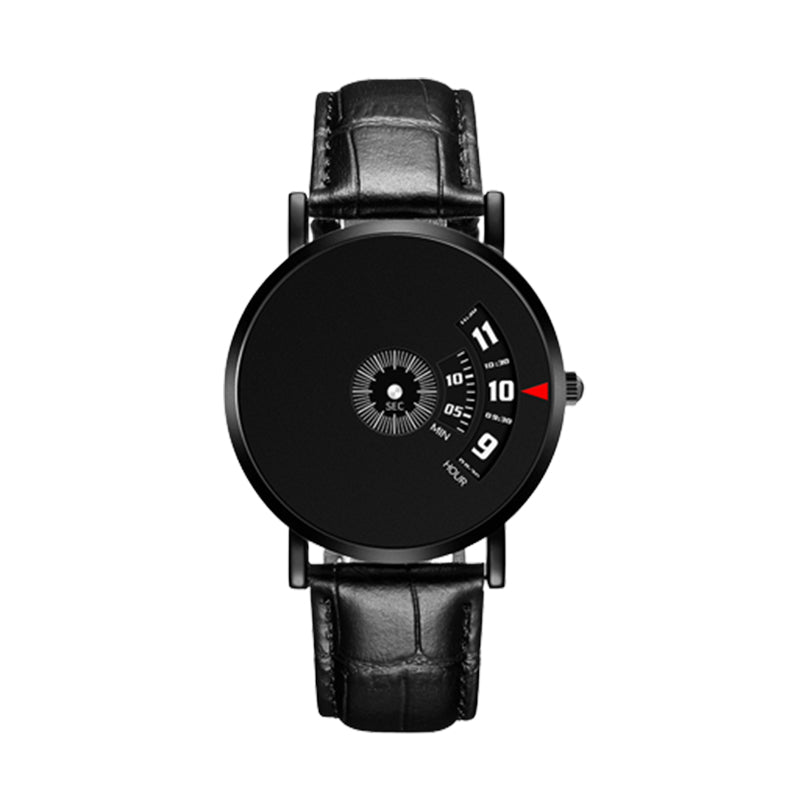 🔥Herren-Wasserfest-Automatik-Uhr - mit Edelstahl/Netz/Leder-Armband