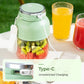 🍓Kabelloser Smoothie-Mixer mit 1,3 L Becher 🔋 Perfekt für Reisen, Büro & Fitness – Jetzt -50 % reduziert!