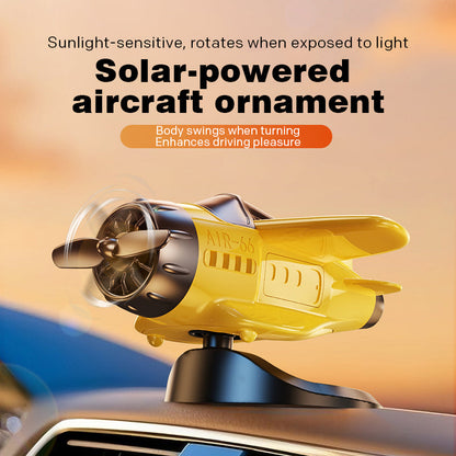 🎁2026 Limited Time Sale 🔥Solarbetriebene Auto-Ornamente in Flugzeugform