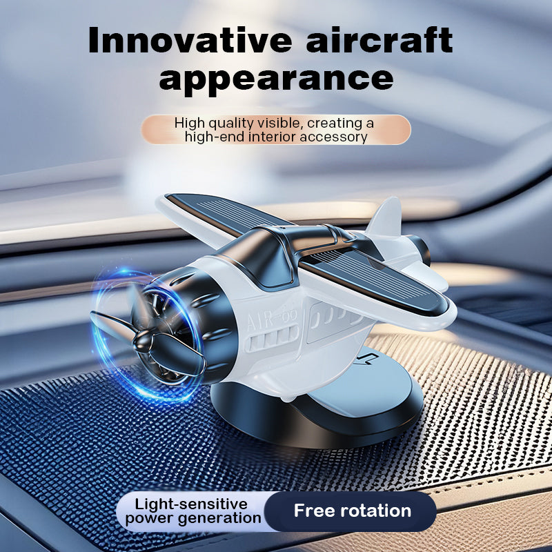 🎁2026 Limited Time Sale 🔥Solarbetriebene Auto-Ornamente in Flugzeugform