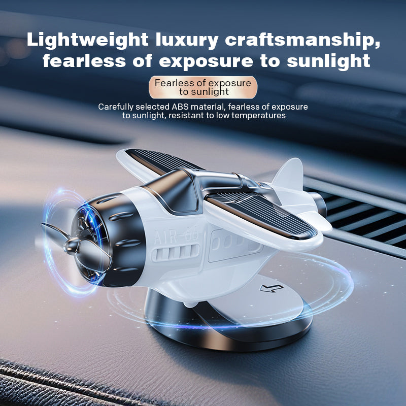 🎁2026 Limited Time Sale 🔥Solarbetriebene Auto-Ornamente in Flugzeugform