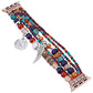 Boho-Uhrenarmband mit Flügelanhänger