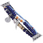 Boho-Uhrenarmband mit Flügelanhänger