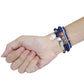 Boho-Uhrenarmband mit Flügelanhänger