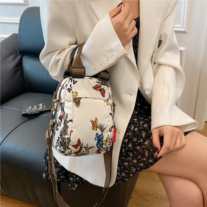 👜Damenmode Print Mehrschichtige Umhängetasche💕