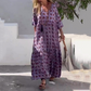 💃🌟Plus Size Casual Flowy Klänning för kvinnor