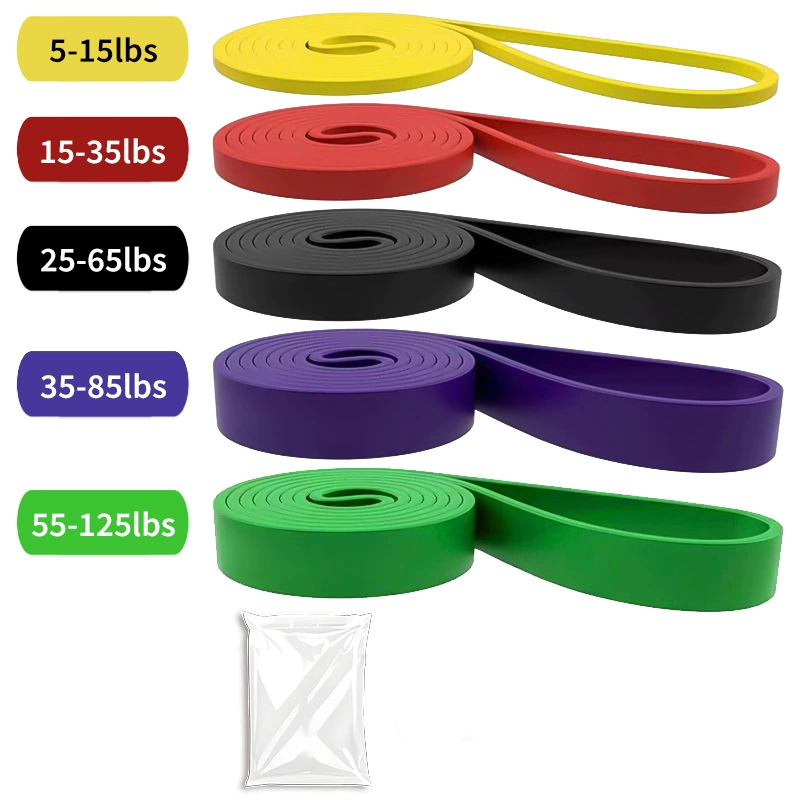 🏋️ 50% RABATT! 💪 Fitnessband-Set – 5 Stufen, Anker & Griffe – Ideal für Yoga & Kraft ✨