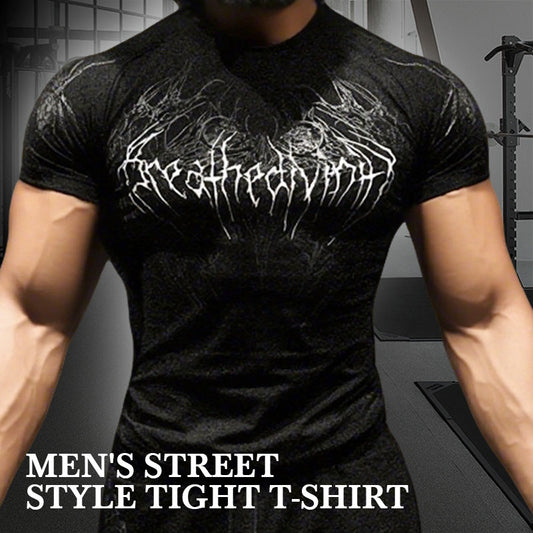 Figurbetontes Herren T-Shirt im Streetstyle