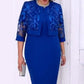 🔥Modisches figurbetontes Kleid-Set  mit Spitze