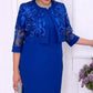 🔥Modisches figurbetontes Kleid-Set  mit Spitze