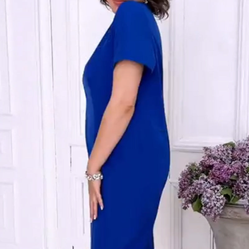 🔥Modisches figurbetontes Kleid-Set  mit Spitze
