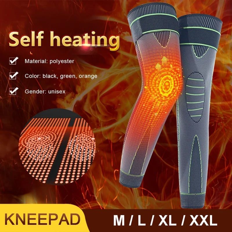 🦵✨ Turmalin-Akupressur-Kniebandage mit Selbstheizfunktion - Infrarot-Therapie & Verstellbarer Halt für Gelenkschmerzlinderung 🔥💎