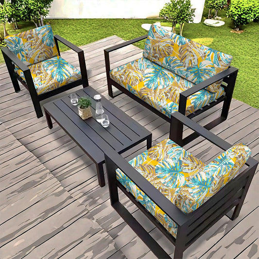 Kissenbezug mit botanischem Druck für Sofa