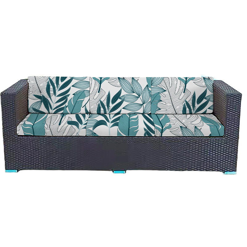 Kissenbezug mit botanischem Druck für Sofa