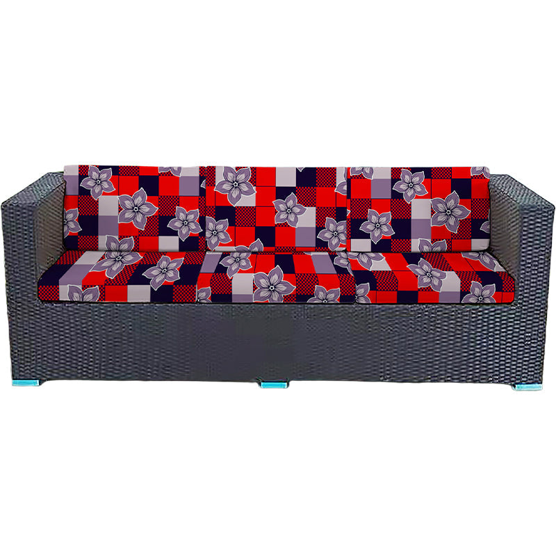 Kissenbezug mit botanischem Druck für Sofa